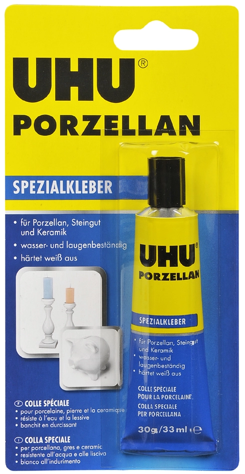 Een uhu speciaal lijm porselein 30gr in tube koop je bij NiceSupplies.nl