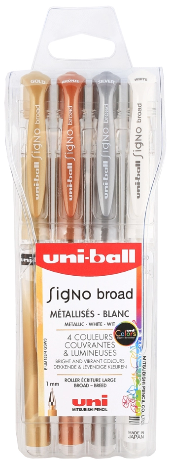 Een uni-ball Signo 4er koop je bij NiceSupplies.nl