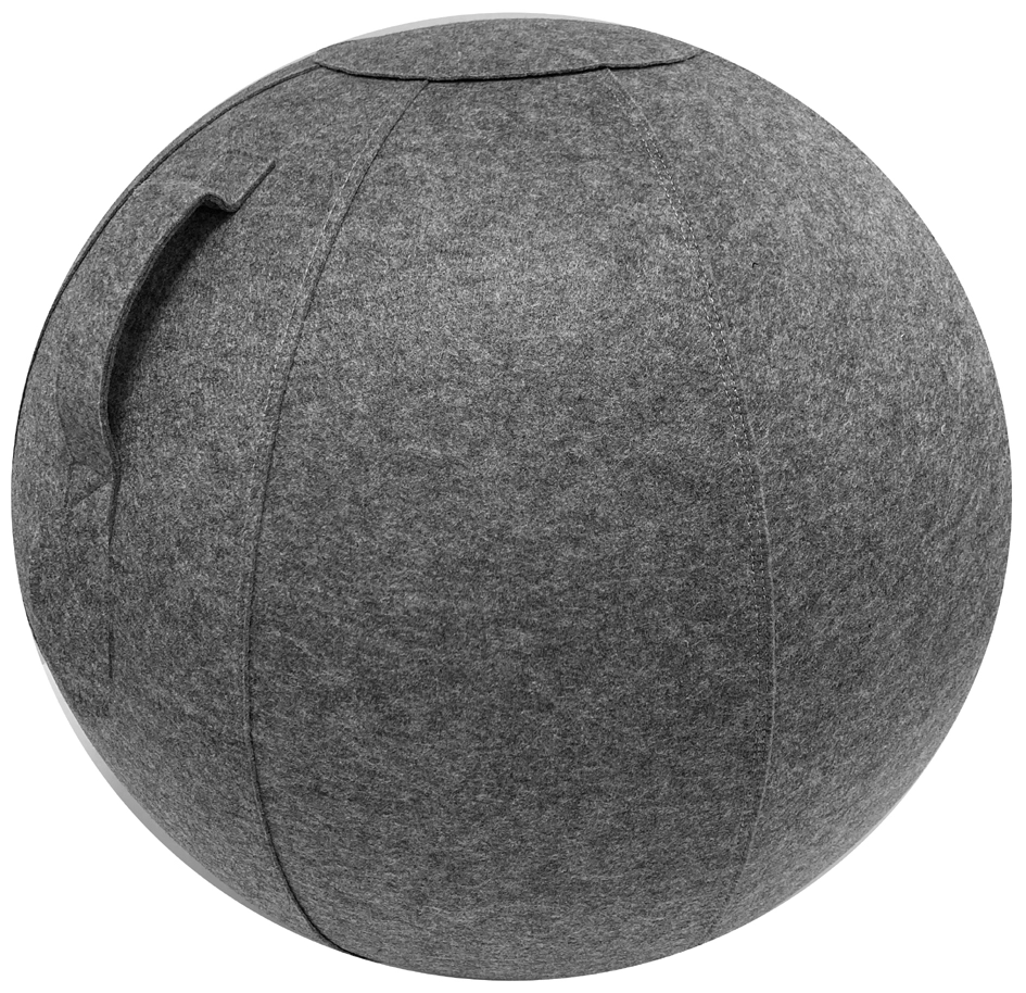 Een unilux ergonomische sitzbal ergo sphere grijs koop je bij NiceSupplies.nl