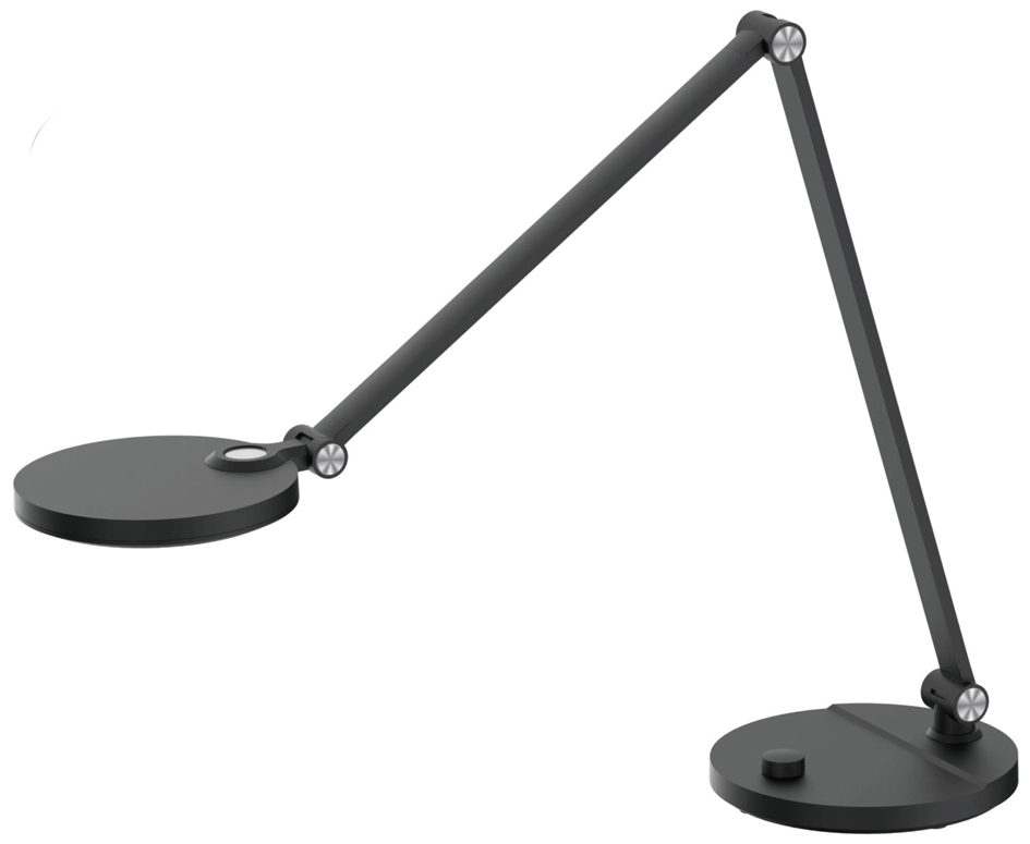 Een unilux led-bureaulamp everest zwart koop je bij NiceSupplies.nl