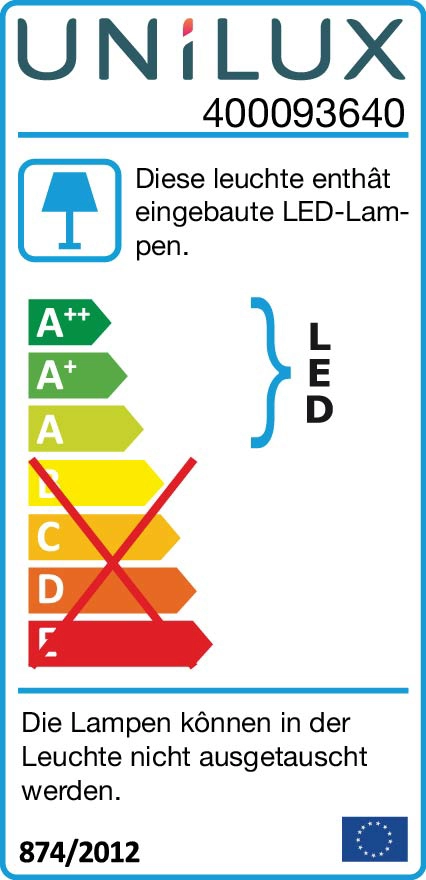 Een unilux led-bureaulamp lucy zwart koop je bij NiceSupplies.nl