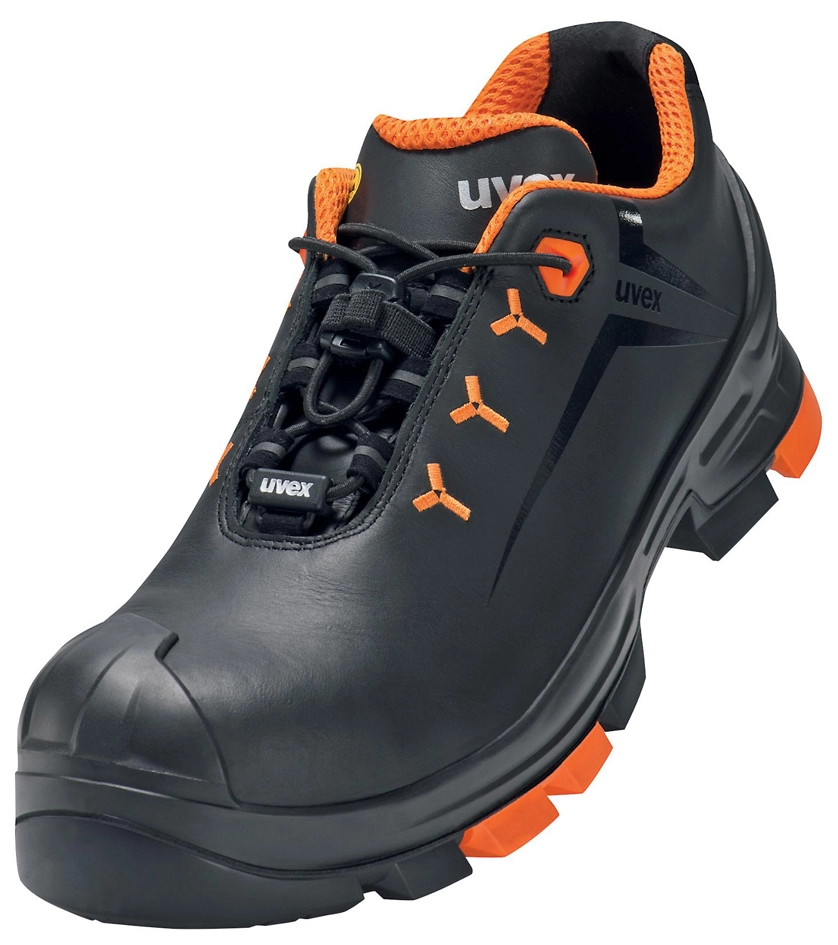 Een uvex 2 schoenen laag s3 src gr. 40 zwart/orange koop je bij NiceSupplies.nl