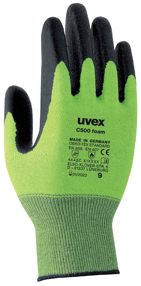 Een uvex snijbescherming-handschoenen c500 foam gr. 06 koop je bij NiceSupplies.nl