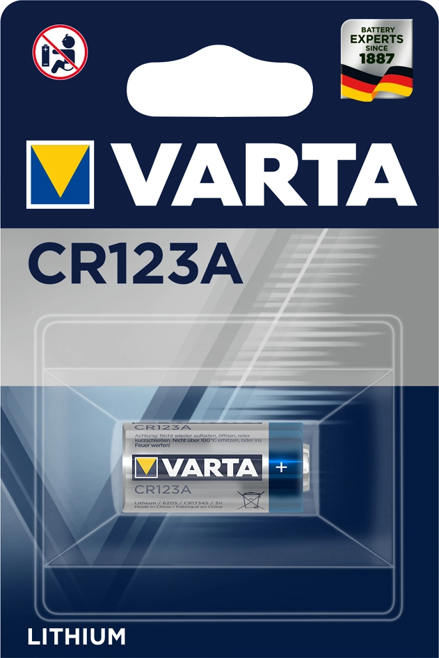 Een varta foto-batterij professional lithium cr123a 3 0 volt koop je bij NiceSupplies.nl