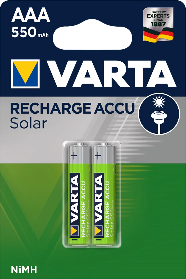 Een varta nimh oplaadbare accu solar micro aaa-hr03 koop je bij NiceSupplies.nl