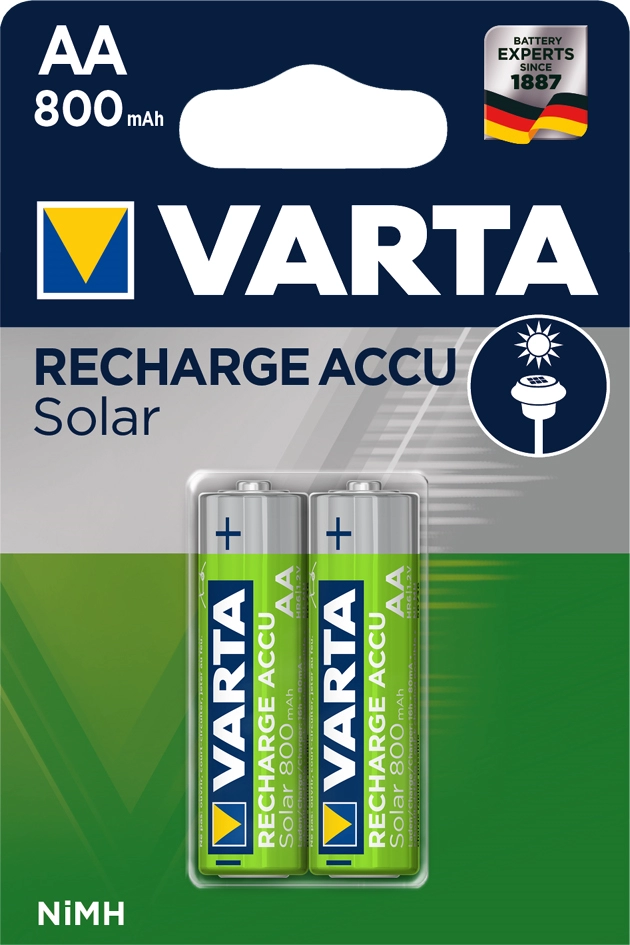 Een varta nimh oplaadbare accu solar mignon aa-hr06 koop je bij NiceSupplies.nl