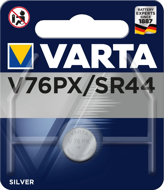 Een varta zilver-oxide knoopcel electronics v13gs sr44 koop je bij NiceSupplies.nl