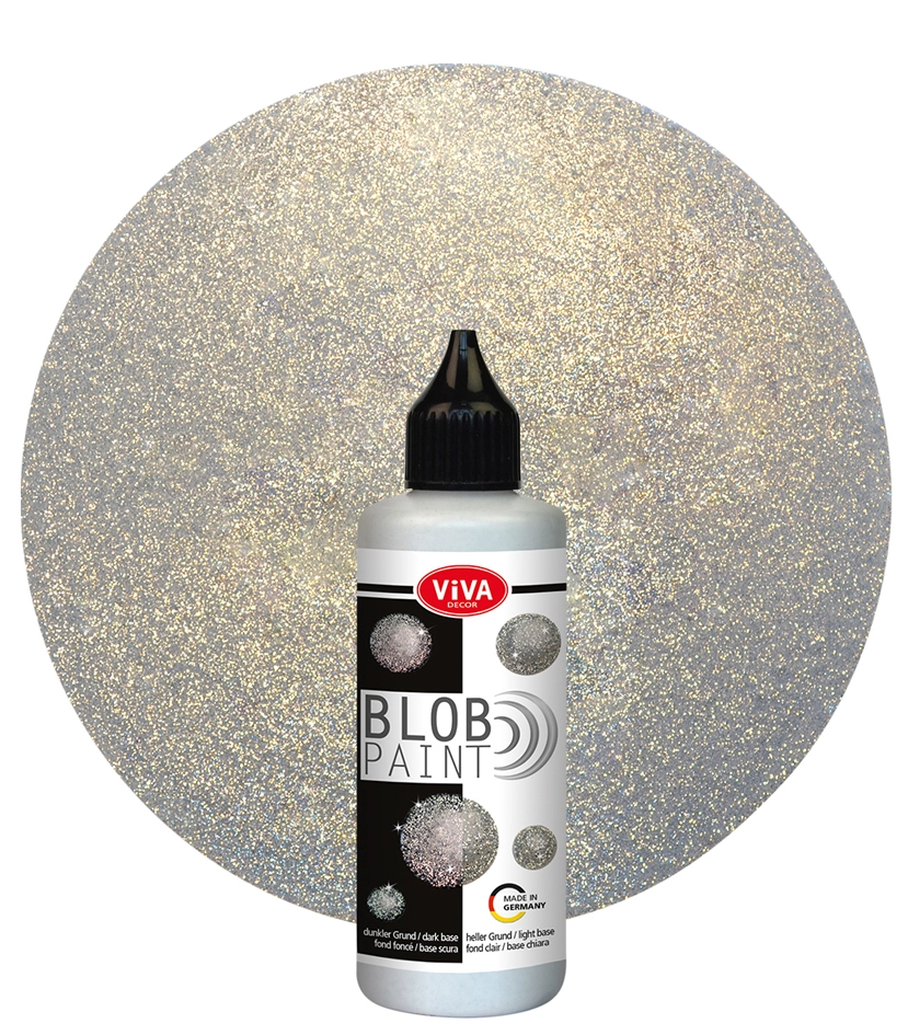 Een viva decor blob paint 90 ml bronze-glitter koop je bij NiceSupplies.nl