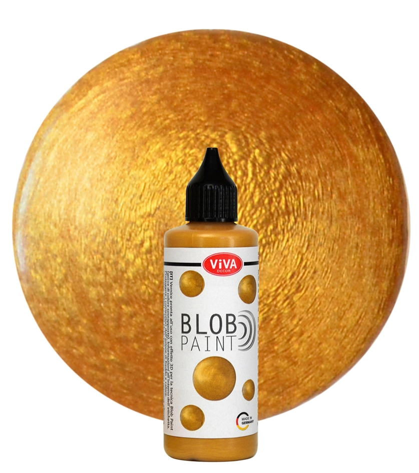 Een viva decor blob paint 90 ml champagner-metallic koop je bij NiceSupplies.nl