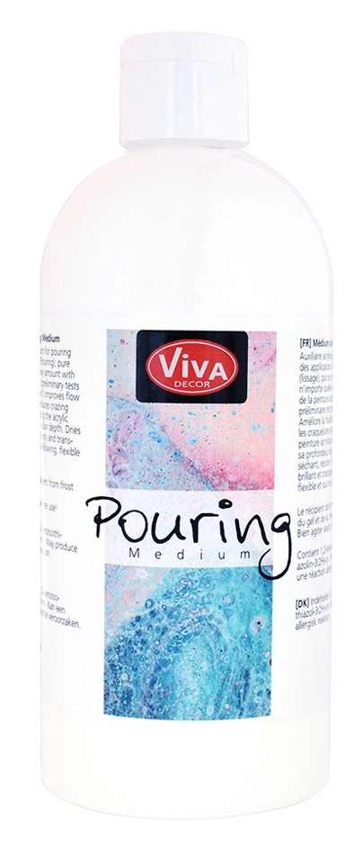 Een viva decor pouring medium 1.000 ml transparant koop je bij NiceSupplies.nl