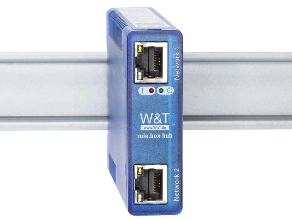 Een w&t edge computer rule.box hub industrie 4.0 node-red koop je bij NiceSupplies.nl