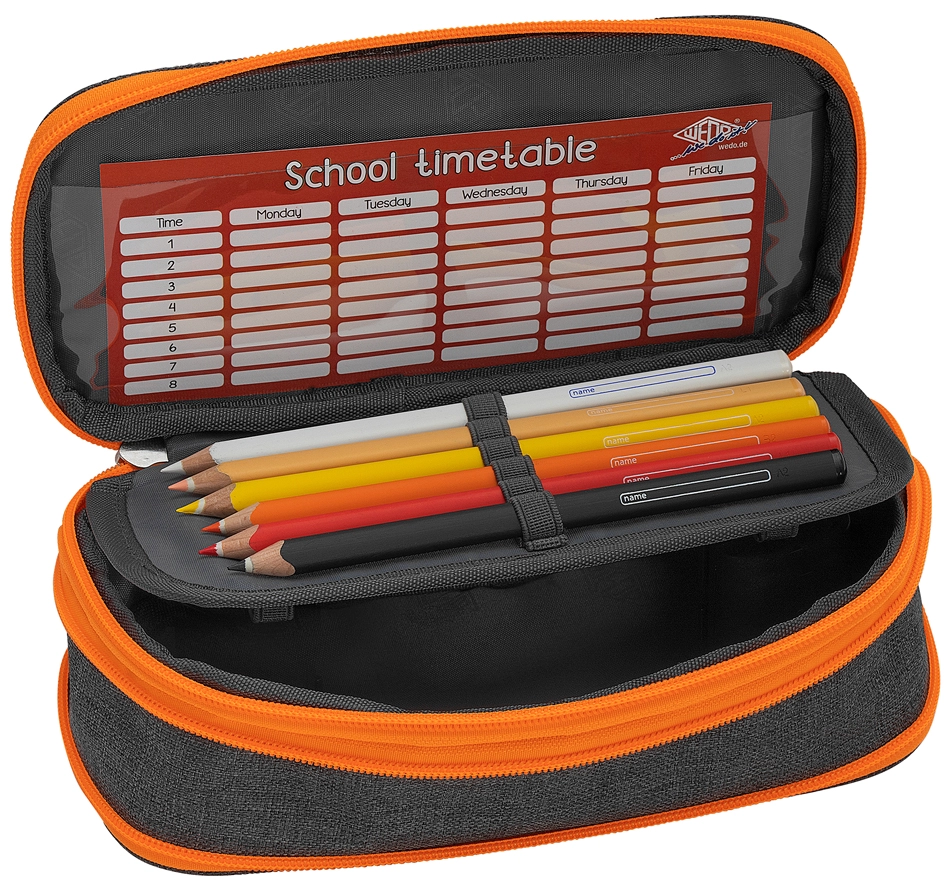 Een wedo etui neon stretch met binnenflap neongroen koop je bij NiceSupplies.nl