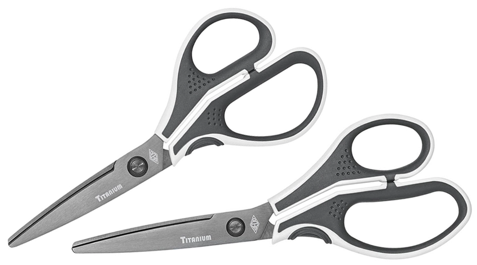 Een wedo rvs schaar titanium cut-it lengte 175mm grijs-wit koop je bij NiceSupplies.nl