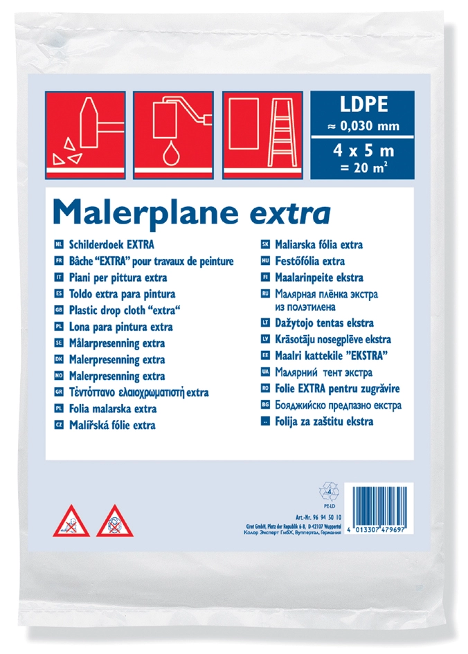 Een westex baufolie ldpe 30 my transluzent 4x5 m koop je bij NiceSupplies.nl